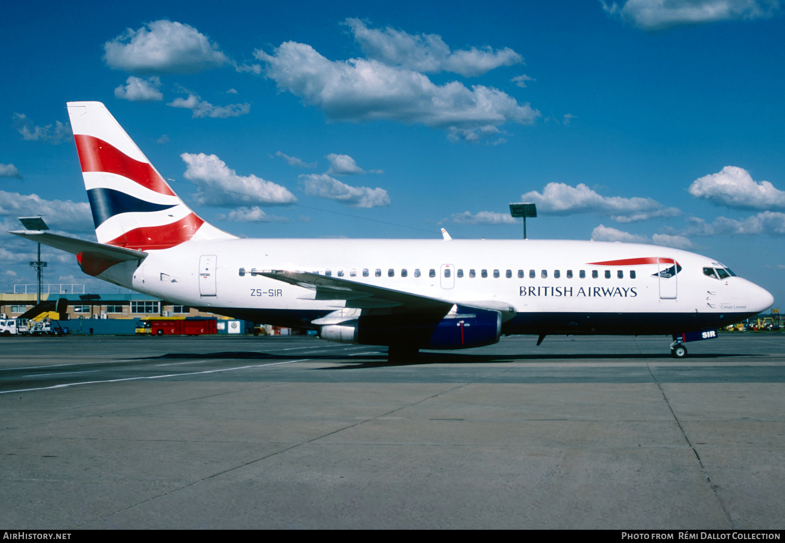 Aircraft Photo of ZS-SIR | Boeing 737-236/Adv | British Airways | AirHistory.net #844458