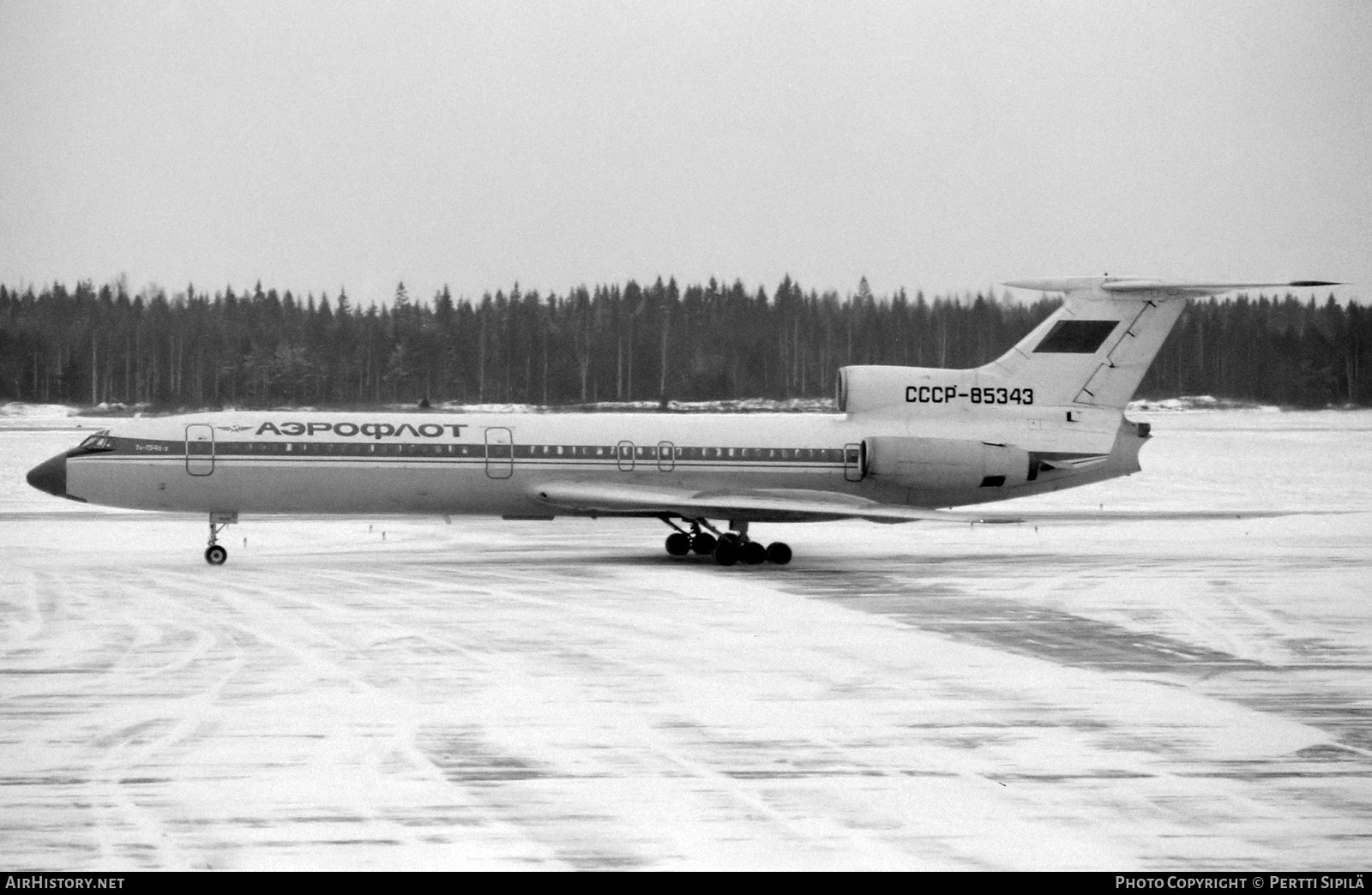 Aircraft Photo of CCCP-85343 | Tupolev Tu-154B-2 | Aeroflot | AirHistory.net #844483