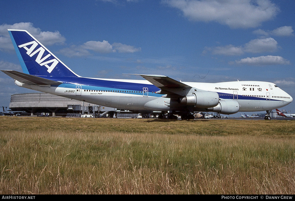 Aircraft Photo of JA8182 | Boeing 747-281B | All Nippon Airways - ANA | AirHistory.net #844485