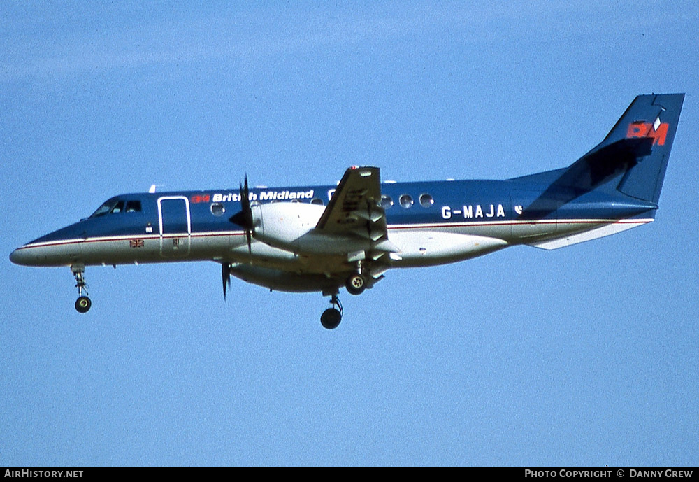 Aircraft Photo of G-MAJA | British Aerospace Jetstream 41 | British Midland Airways - BMA | AirHistory.net #844506
