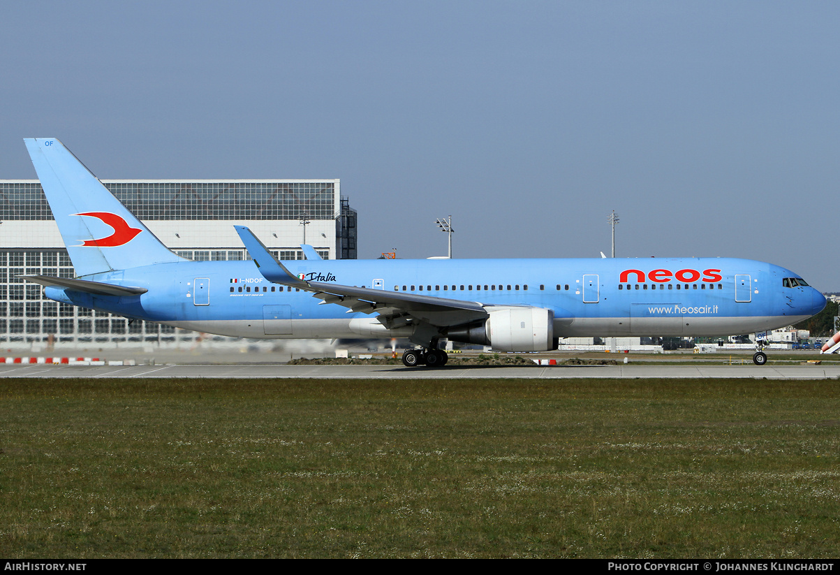 Aircraft Photo of I-NDOF | Boeing 767-306/ER | Neos | AirHistory.net #844532