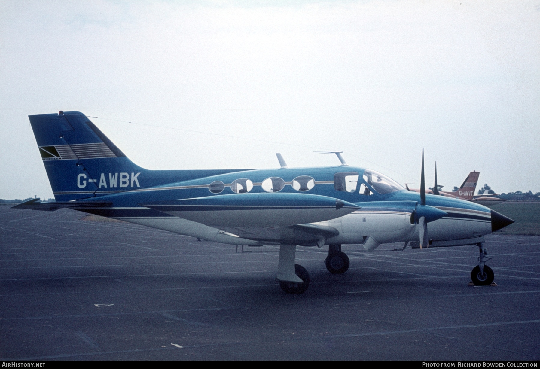 Aircraft Photo of G-AWBK | Cessna 421 | AirHistory.net #844563