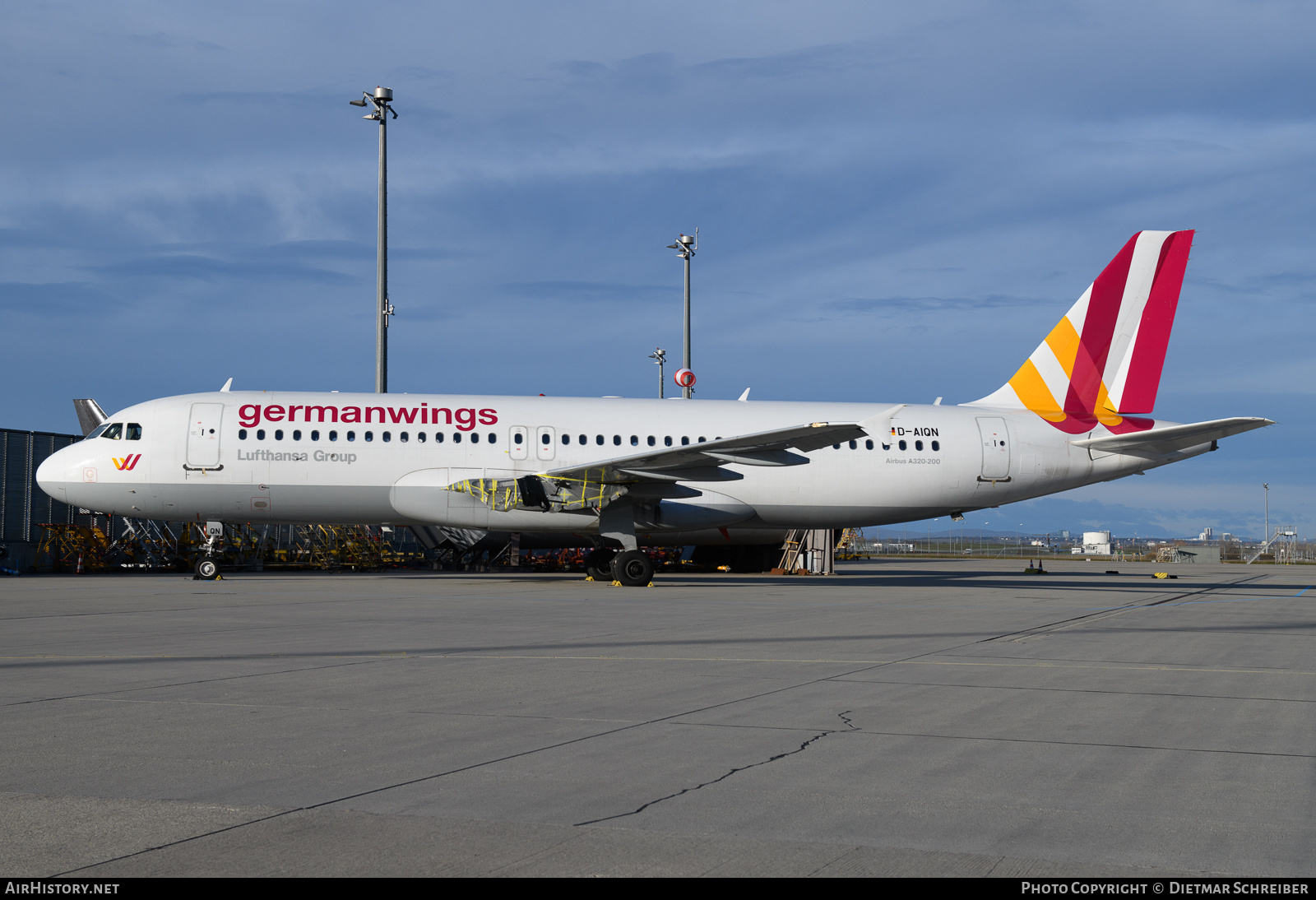 Aircraft Photo of D-AIQN | Airbus A320-211 | Germanwings | AirHistory.net #844575
