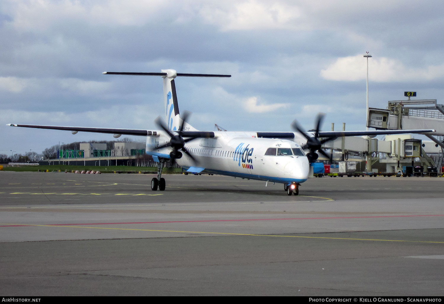 Aircraft Photo of G-ECOC | Bombardier DHC-8-402 Dash 8 | Flybe | AirHistory.net #844578