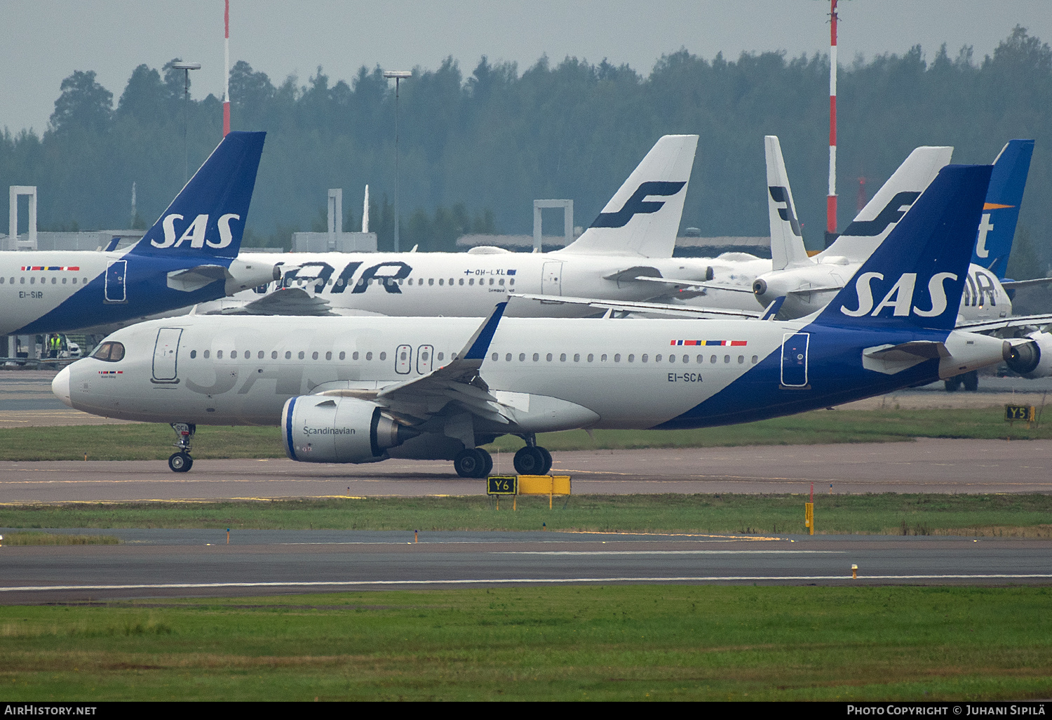 Aircraft Photo of EI-SCA | Airbus A320-251N | Scandinavian Airlines - SAS | AirHistory.net #844583