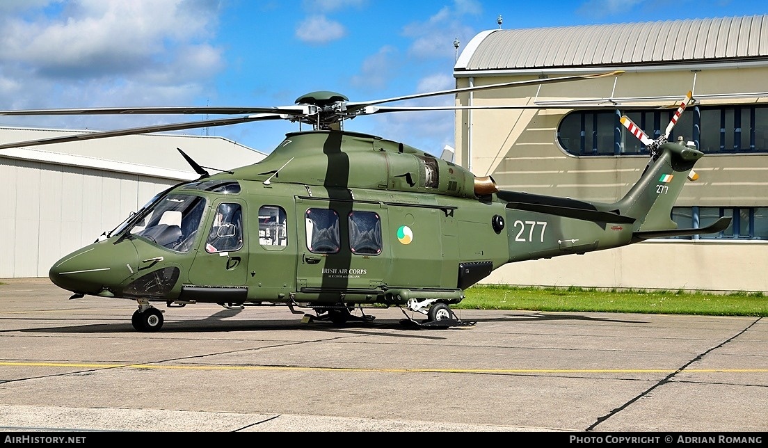 Aircraft Photo of 277 | AgustaWestland AW-139 | Ireland - Air Force | AirHistory.net #844601