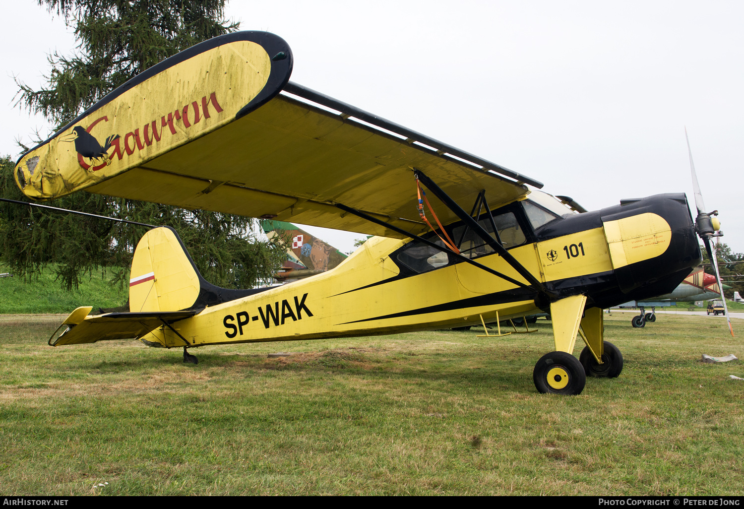Aircraft Photo of SP-WAK | PZL-Okecie PZL-101 Gawron | AirHistory.net #844607