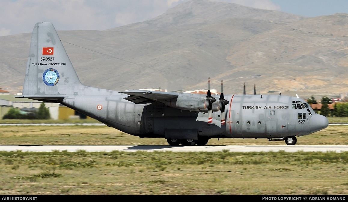 Aircraft Photo of 57-0527 | Lockheed C-130B Hercules (L-282) | Turkey - Air Force | AirHistory.net #844608