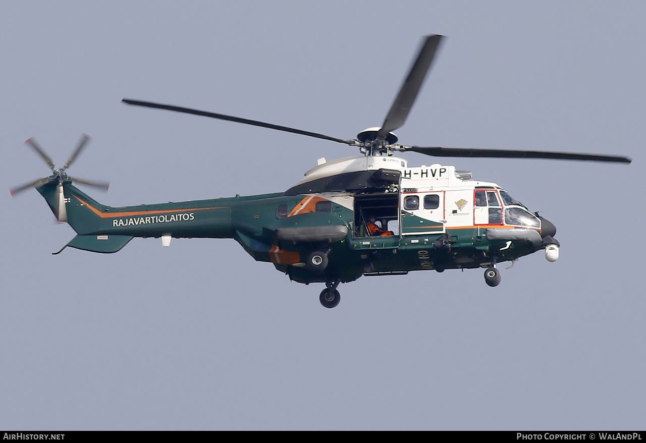 Aircraft Photo of OH-HVP | Aerospatiale AS-332L1e Super Puma | Rajavartiolaitos - Finnish Border Guard | AirHistory.net #844609