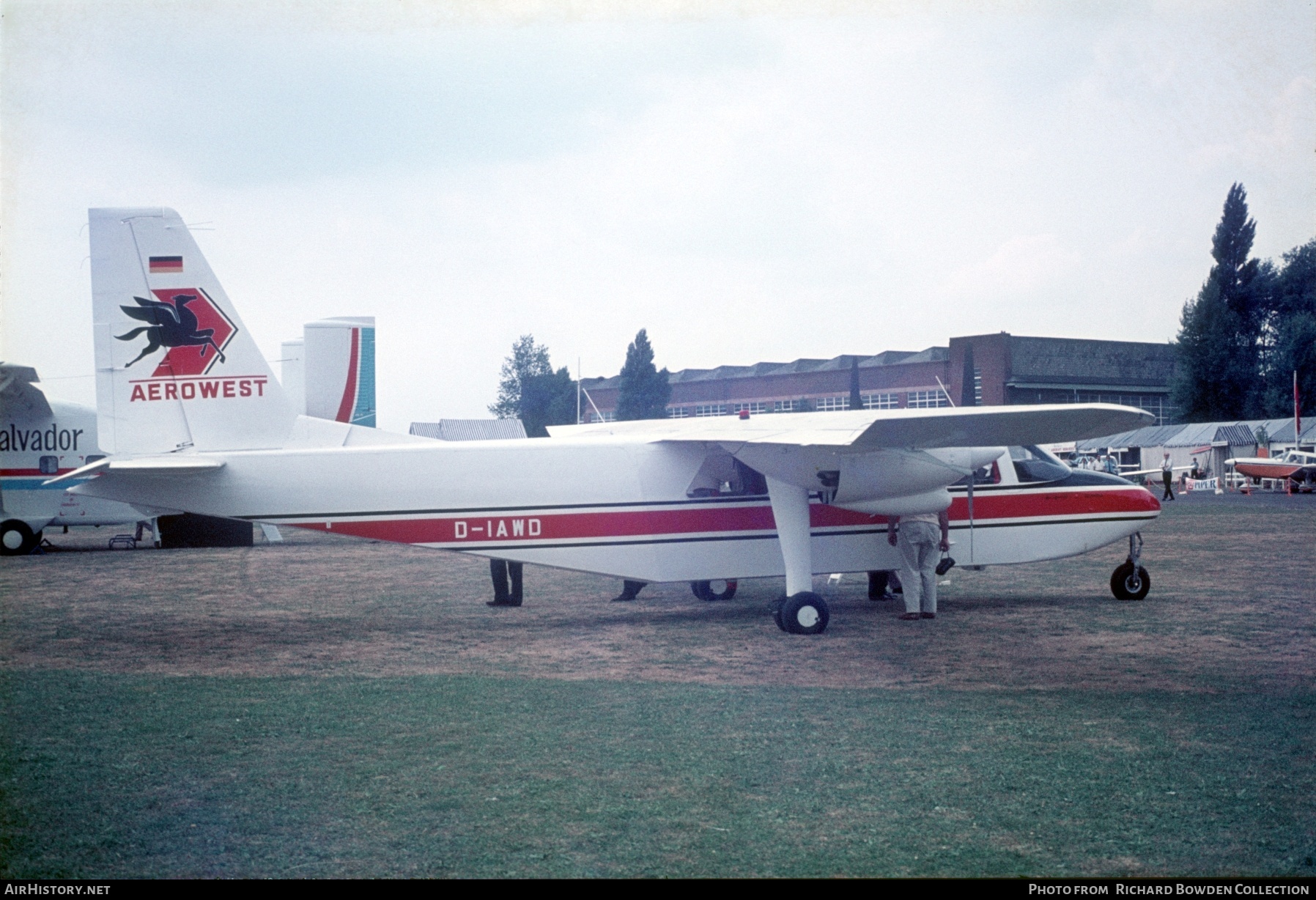 Aircraft Photo of D-IAWD | Britten-Norman BN-2A-10 Islander | AWE - Aerowest | AirHistory.net #844612