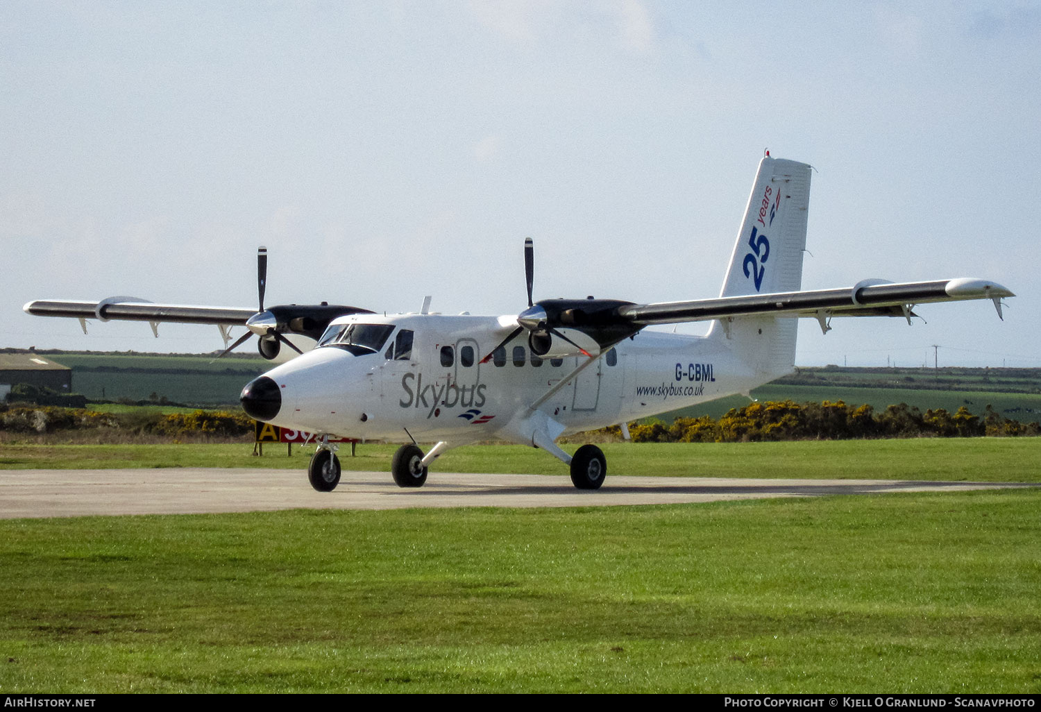 Aircraft Photo of G-CBML | De Havilland Canada DHC-6-310 Twin Otter | Isles of Scilly Skybus | AirHistory.net #844615