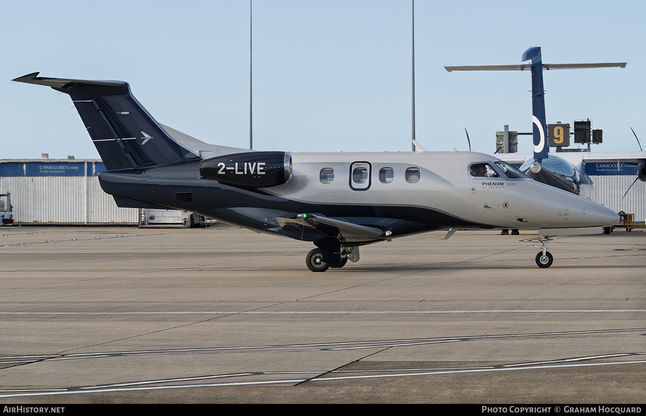 Aircraft Photo of 2-LIVE | Embraer EMB-500 Phenom 100 | AirHistory.net #844619
