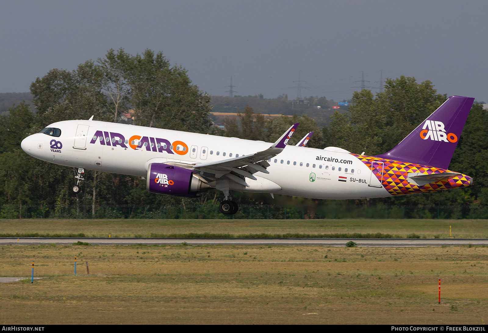 Aircraft Photo of SU-BUL | Airbus A320-251N | Air Cairo | AirHistory.net #844620
