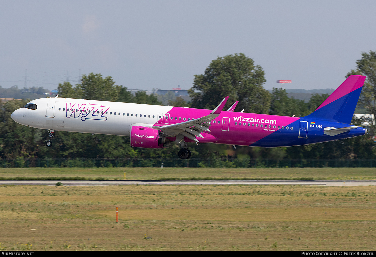 Aircraft Photo of HA-LGO | Airbus A321-271NX | Wizz Air | AirHistory.net #844623