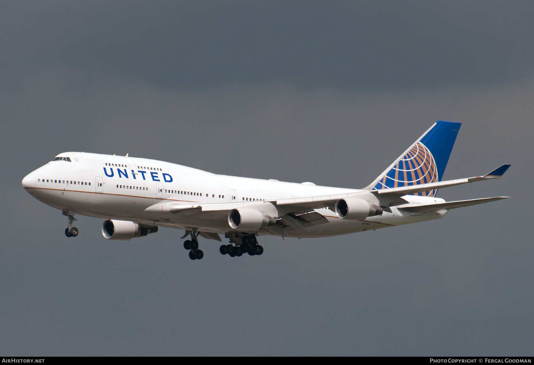 Aircraft Photo of N179UA | Boeing 747-422 | United Airlines | AirHistory.net #844640
