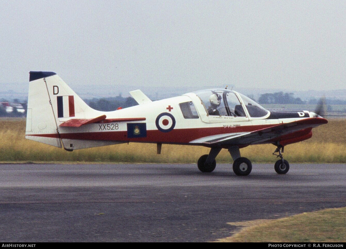 Aircraft Photo of XX528 | Scottish Aviation Bulldog T1 | UK - Air Force | AirHistory.net #844646