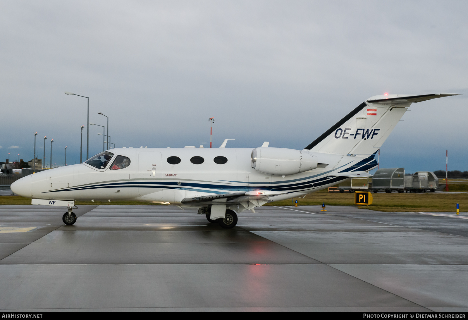 Aircraft Photo of OE-FWF | Cessna 510 Citation Mustang | GlobeAir | AirHistory.net #844652