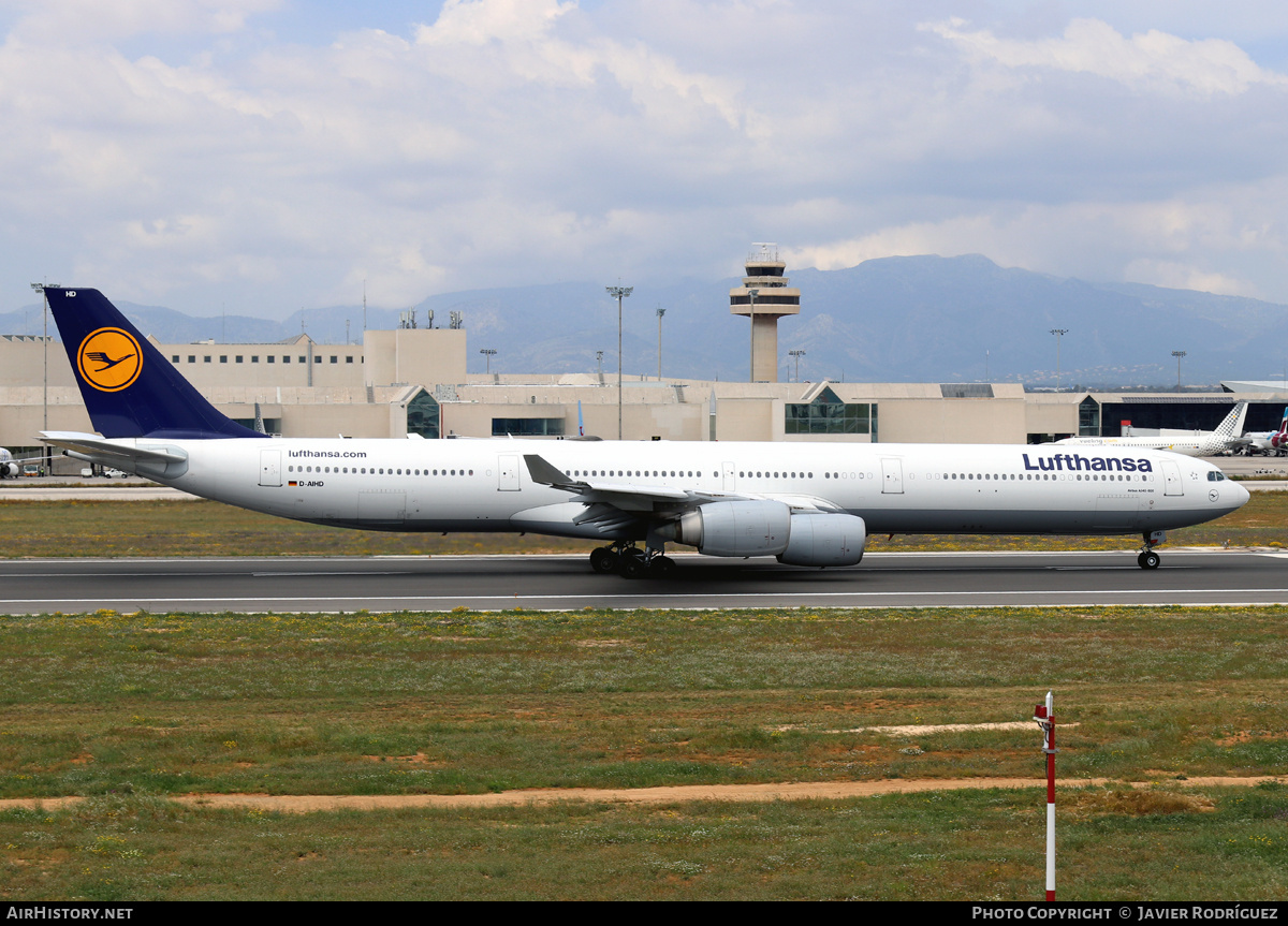 Aircraft Photo of D-AIHD | Airbus A340-642 | Lufthansa | AirHistory.net #844670