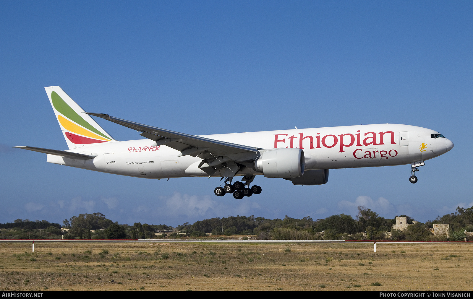 Aircraft Photo of ET-APS | Boeing 777-F6N | Ethiopian Airlines Cargo | AirHistory.net #844675