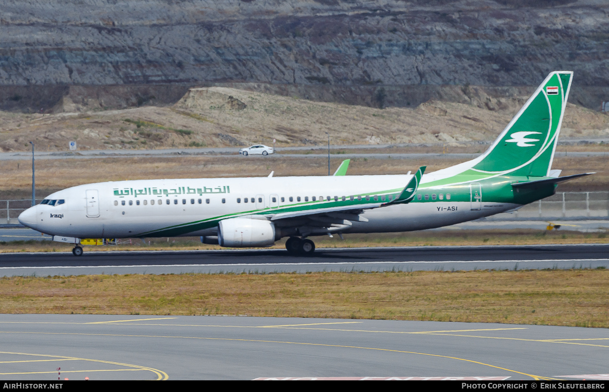 Aircraft Photo of YI-ASI | Boeing 737-81Z | Iraqi Airways | AirHistory.net #844682