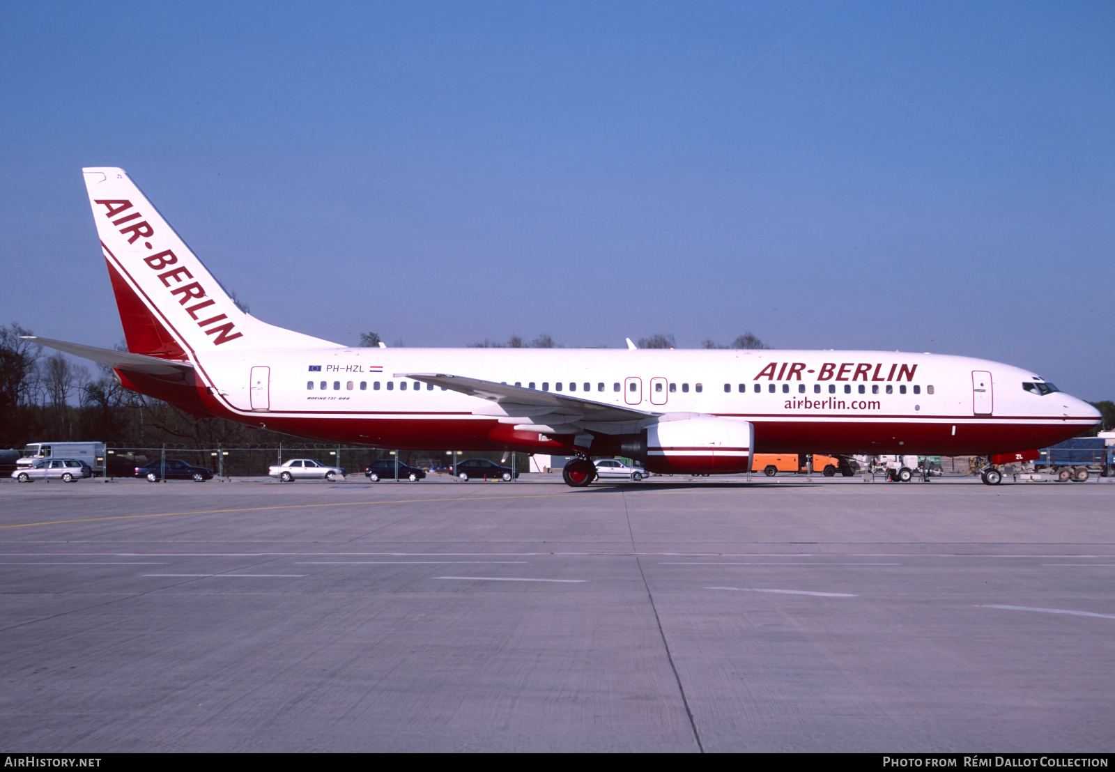 Aircraft Photo of PH-HZL | Boeing 737-8K2 | Air Berlin | AirHistory.net #844685