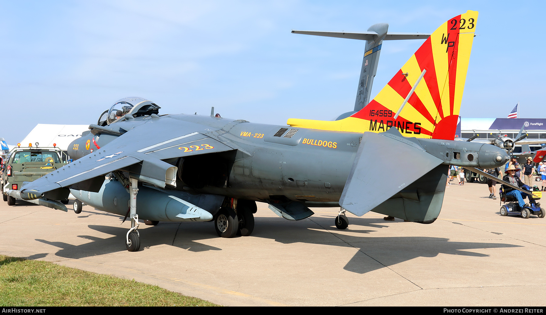 Aircraft Photo of 164569 | Boeing AV-8B Harrier II+ | USA - Marines | AirHistory.net #844686