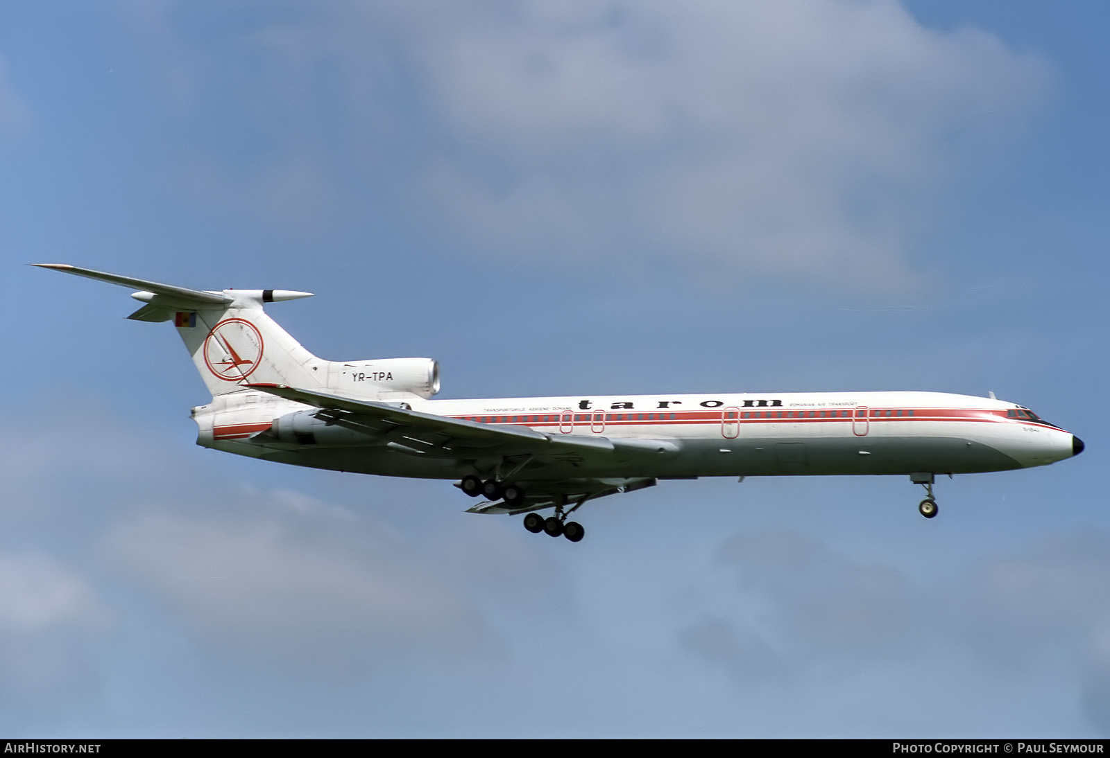 Aircraft Photo of YR-TPA | Tupolev Tu-154B | TAROM - Transporturile Aeriene Române | AirHistory.net #844723