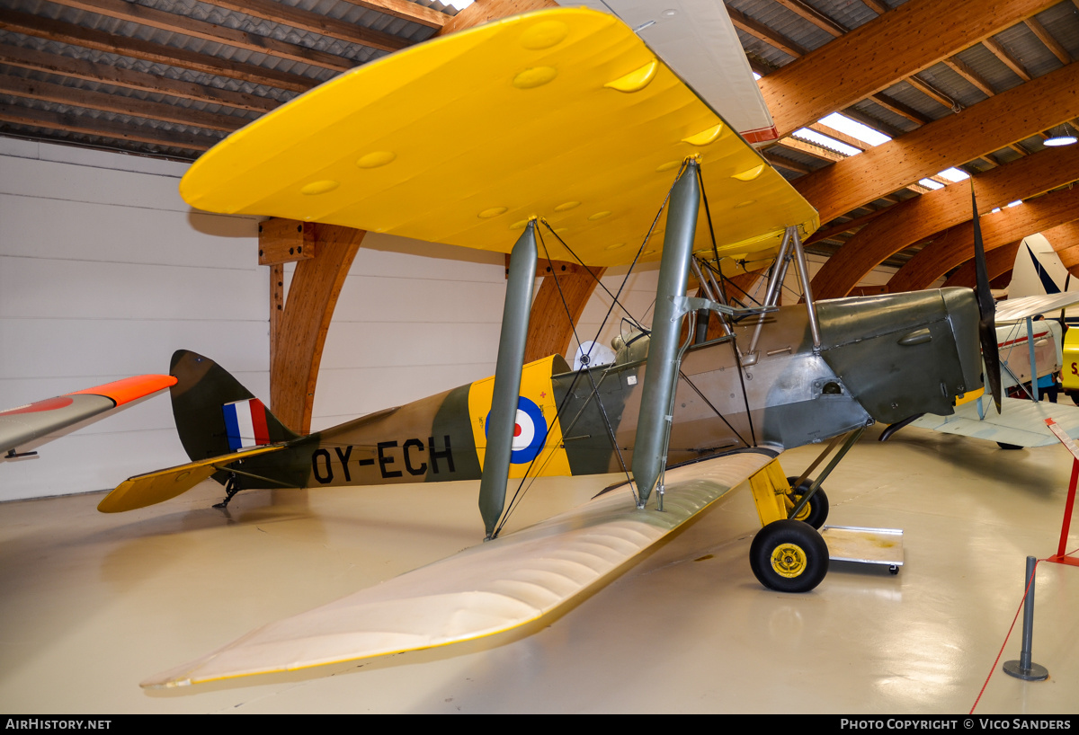 Aircraft Photo of OY-ECH | De Havilland D.H. 82A Tiger Moth II | UK - Air Force | AirHistory.net #844753