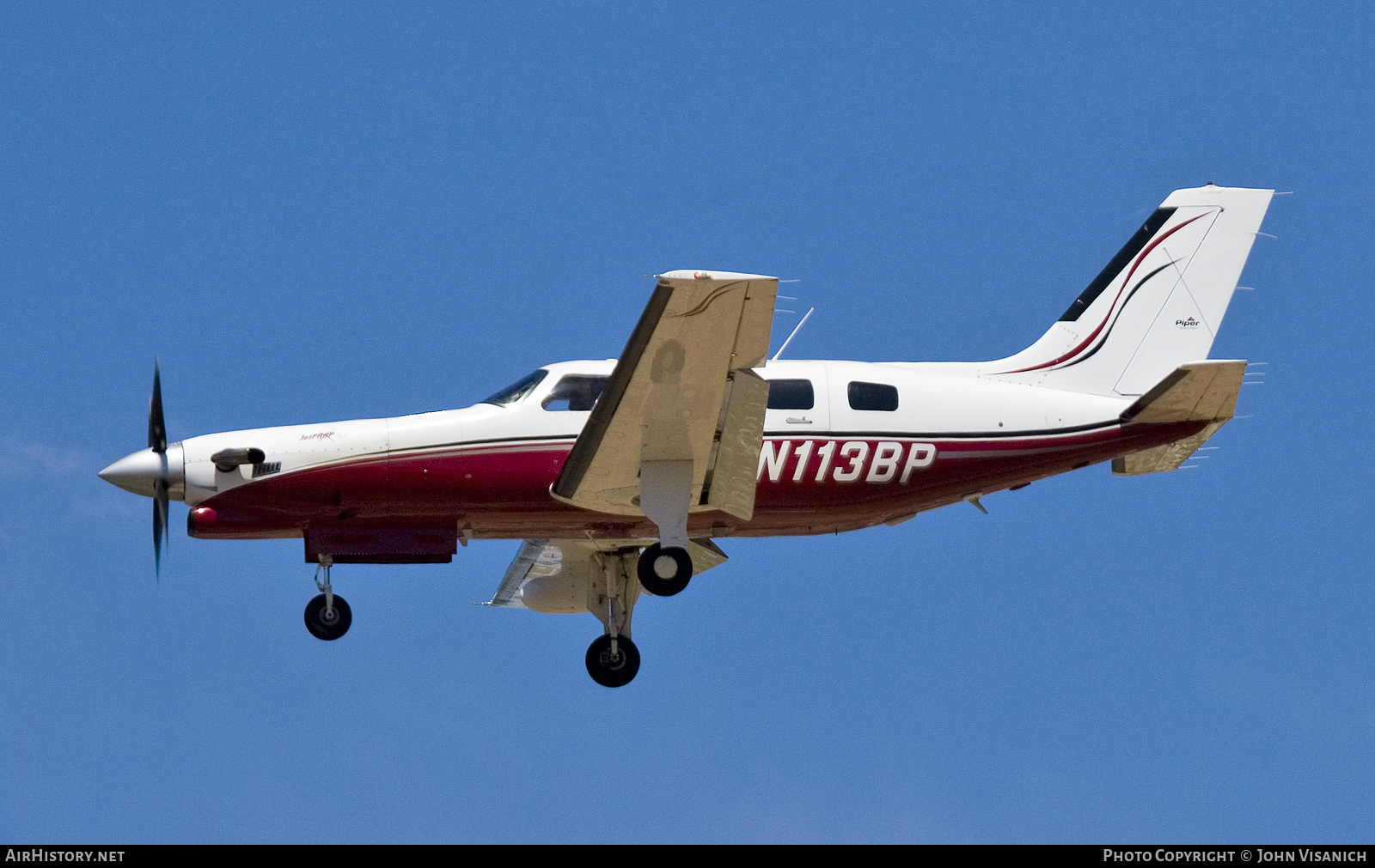 Aircraft Photo of N113BP | Piper PA-46-350P Malibu Mirage/Jetprop DLX | AirHistory.net #844772