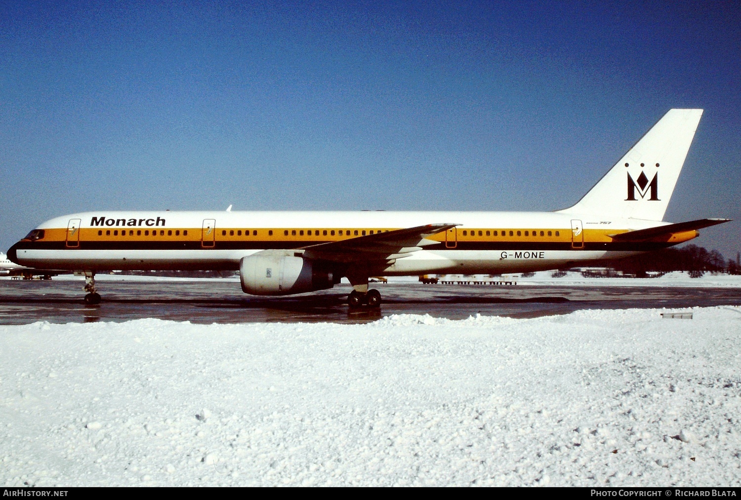 Aircraft Photo of G-MONE | Boeing 757-2T7 | Monarch Airlines | AirHistory.net #844776