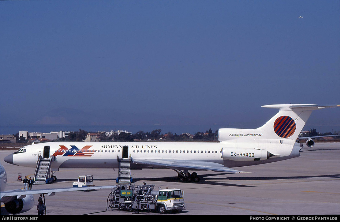 Aircraft Photo of EK-85403 | Tupolev Tu-154B-2 | Armenian Airlines | AirHistory.net #844777