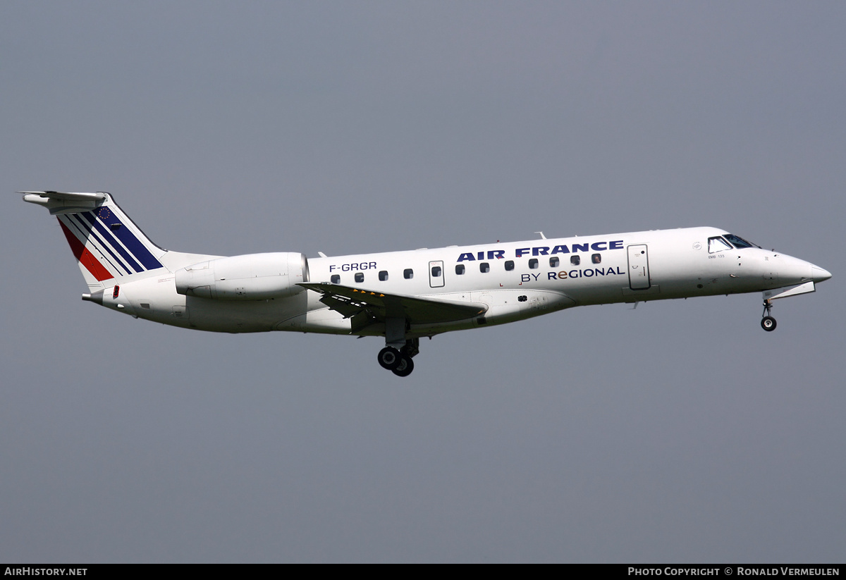 Aircraft Photo of F-GRGR | Embraer ERJ-135ER (EMB-135ER) | Air France | AirHistory.net #844782