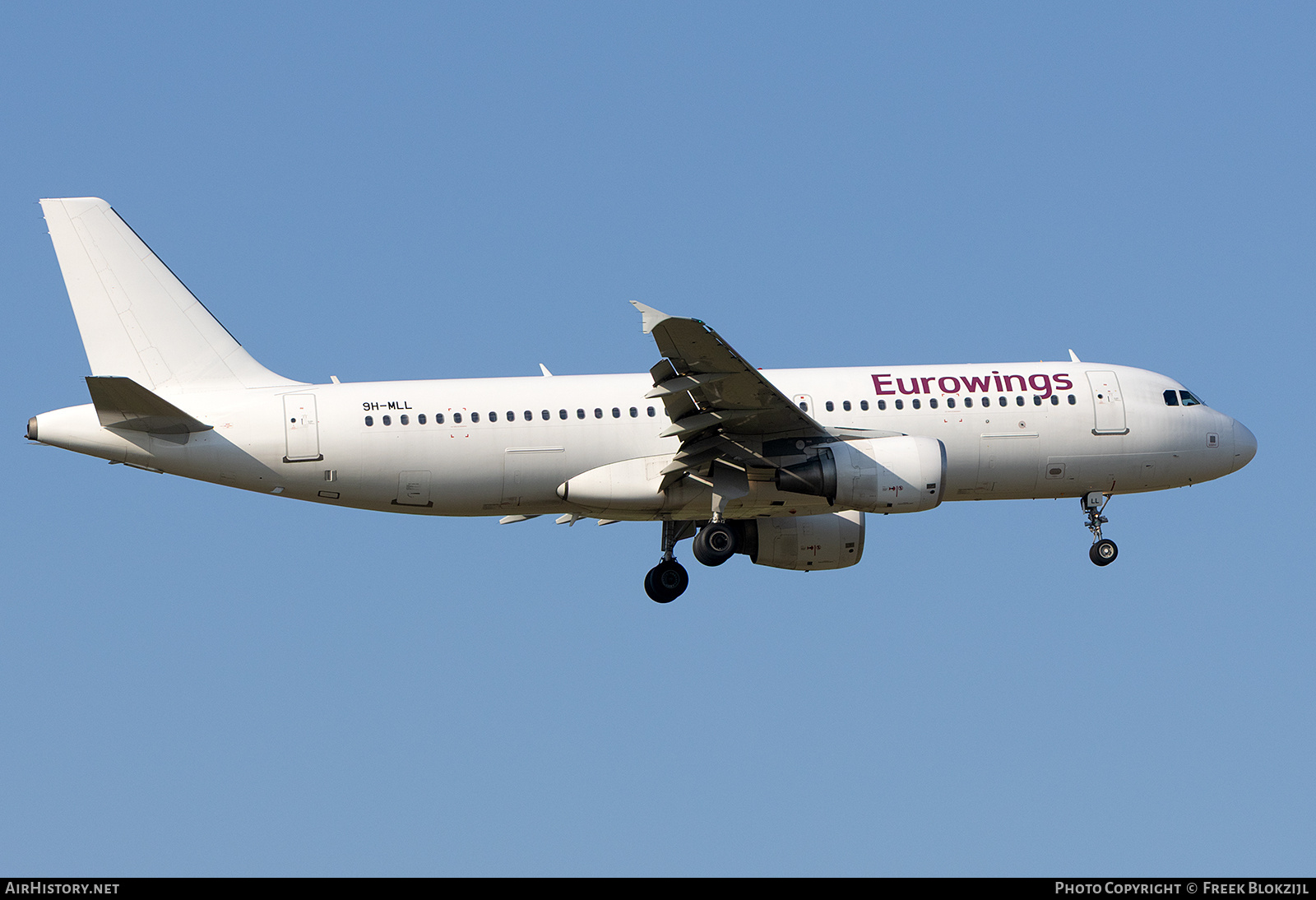 Aircraft Photo of 9H-MLL | Airbus A320-214 | Eurowings | AirHistory.net #844785