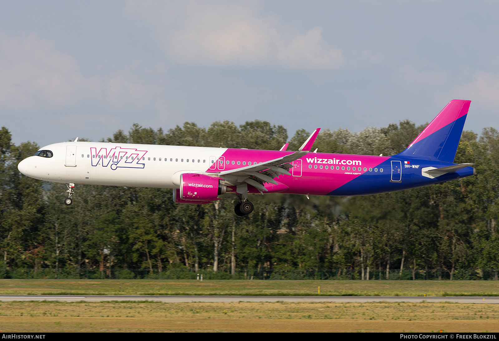 Aircraft Photo of 9H-WNF | Airbus A321-271NX | Wizz Air | AirHistory.net #844795