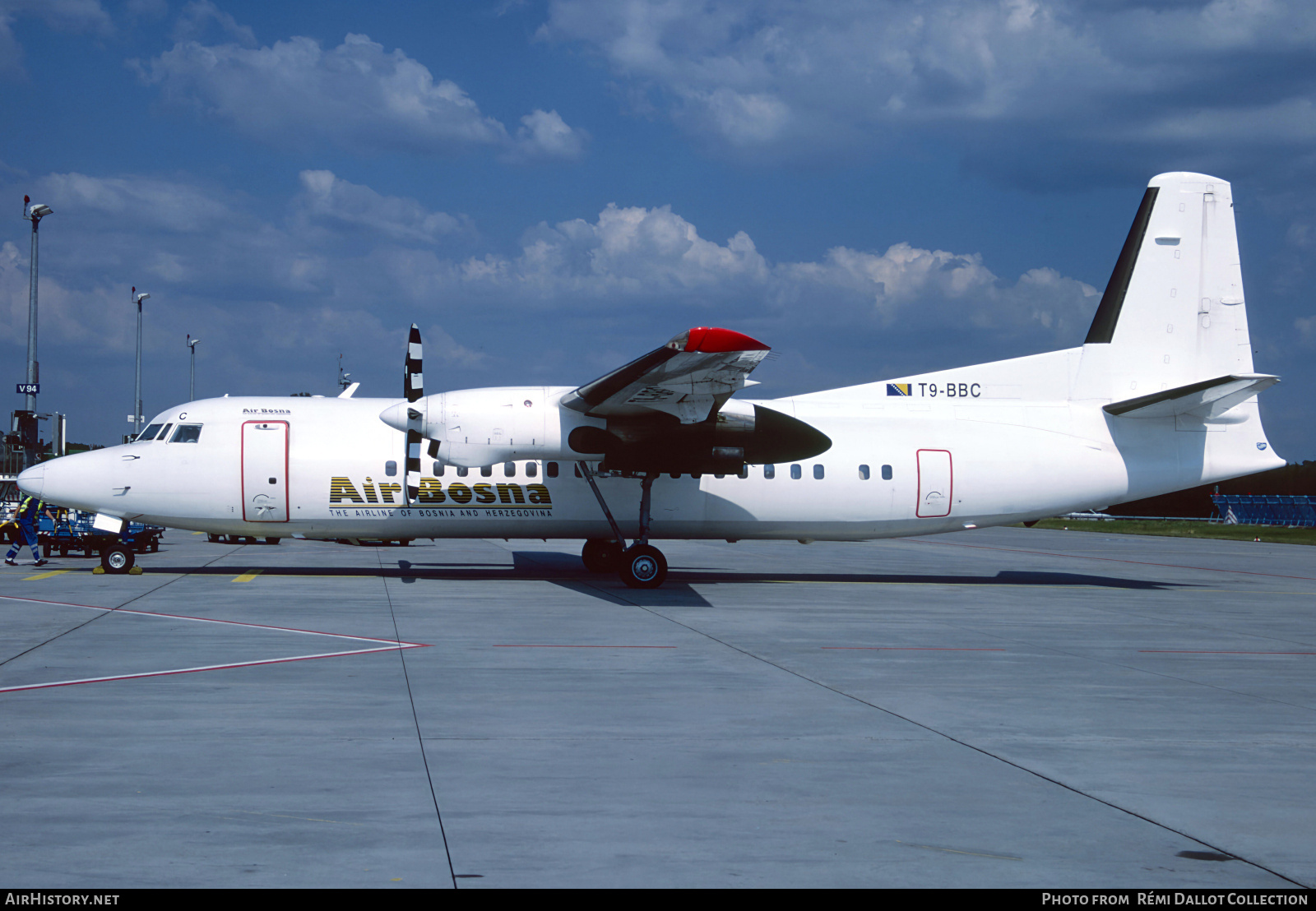 Aircraft Photo of T9-BBC | Fokker 50 | Air Bosna | AirHistory.net #844797
