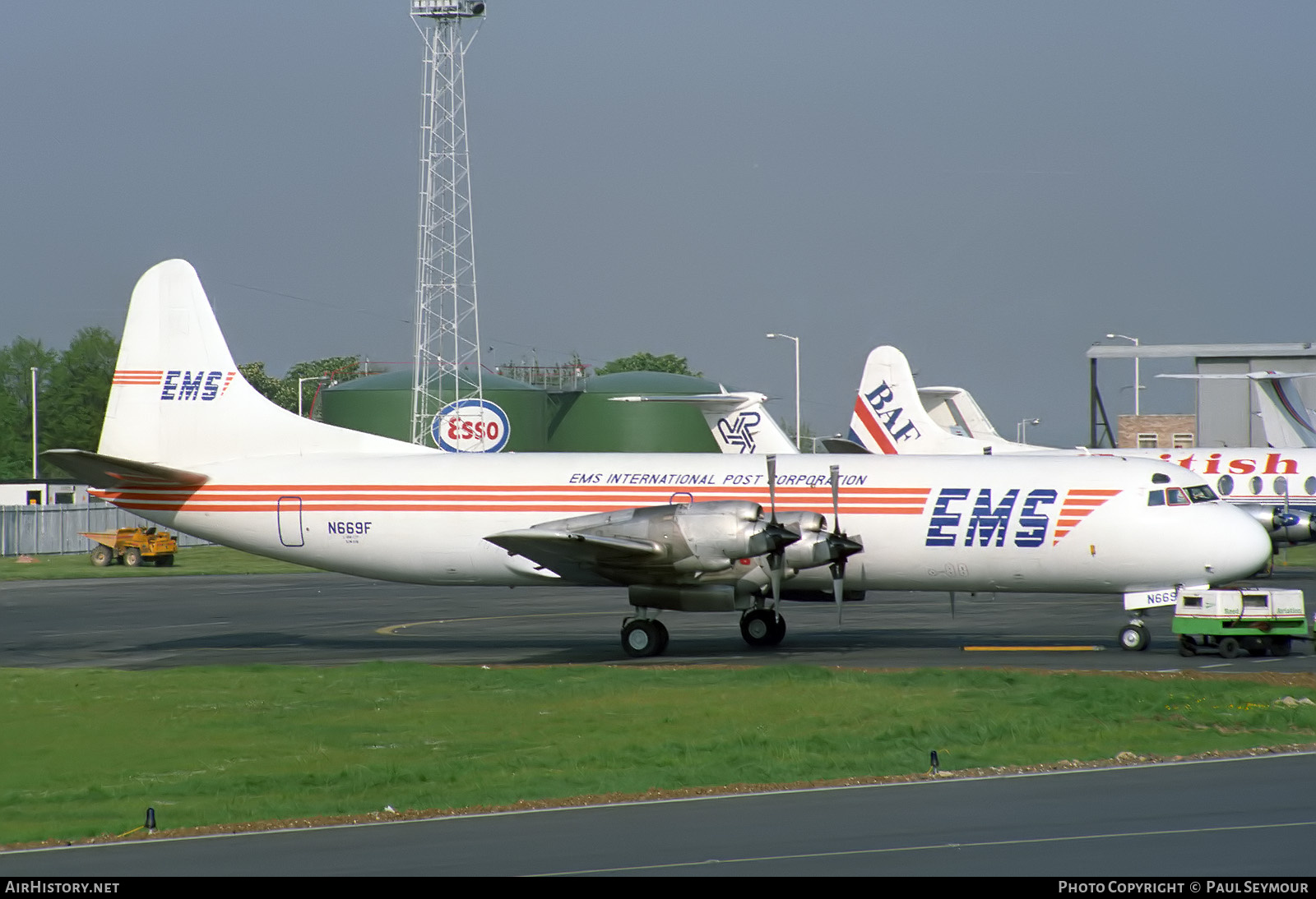 Aircraft Photo of N669F | Lockheed L-188A(F) Electra | EMS - Express Mail Service | AirHistory.net #844814