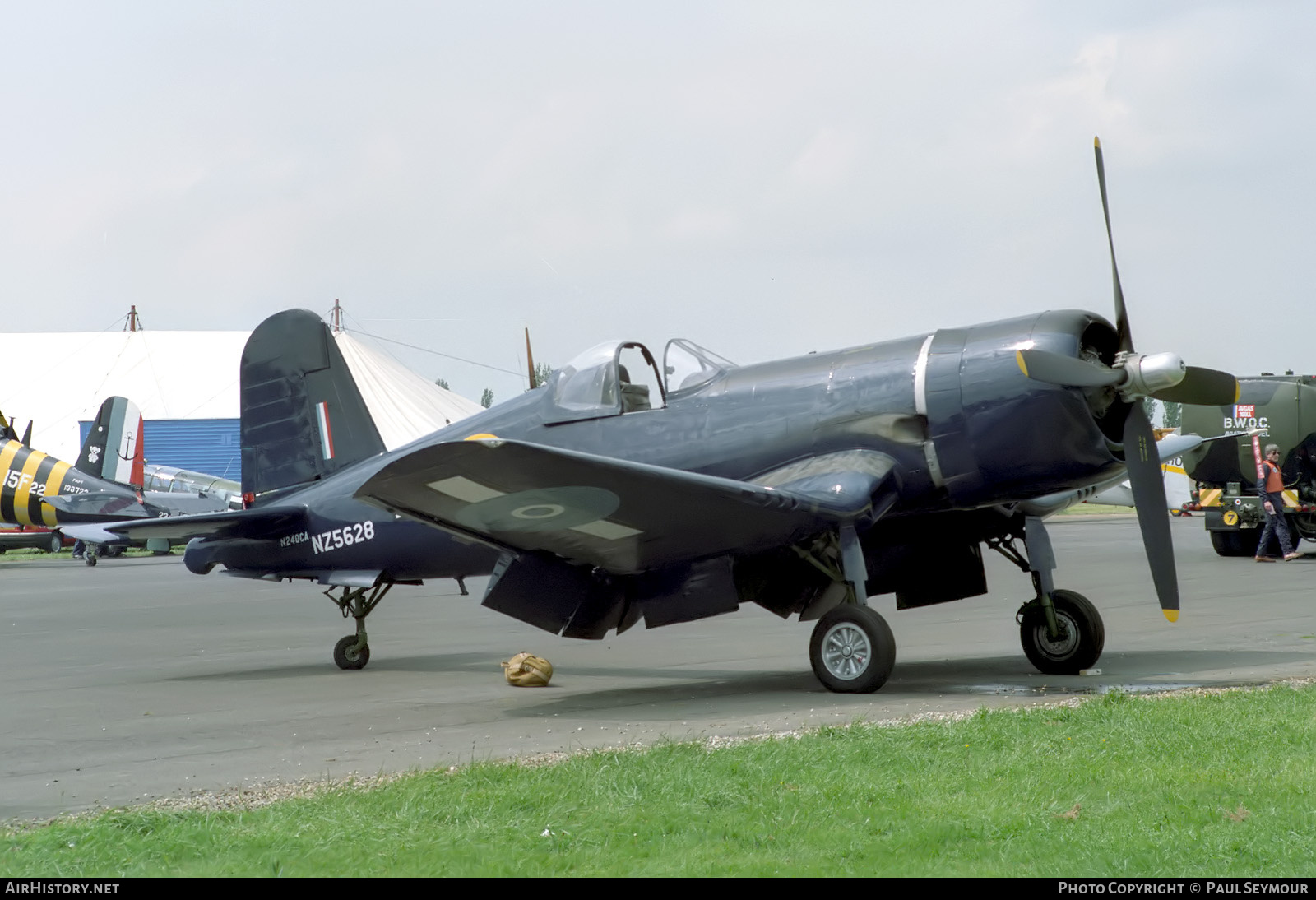 Aircraft Photo of N240CA / NZ5628 | Vought F4U-4 Corsair | New Zealand - Navy | AirHistory.net #844826