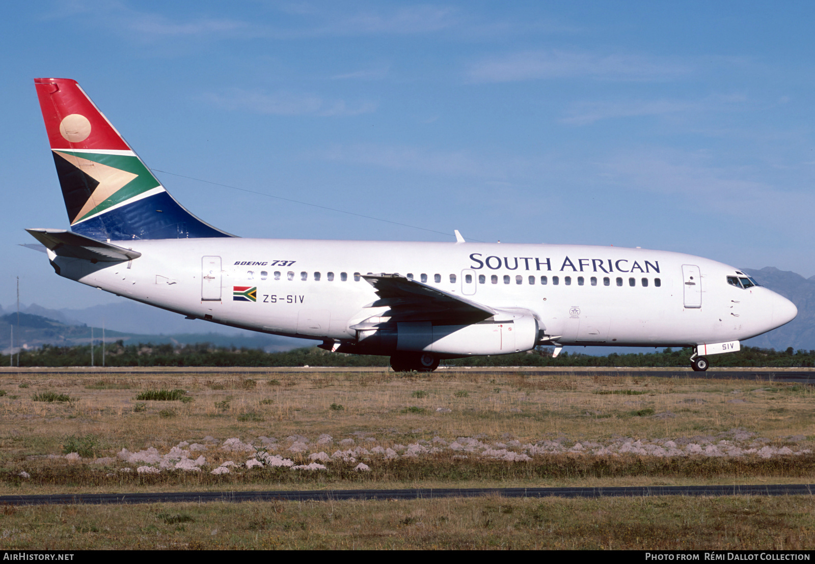 Aircraft Photo of ZS-SIV | Boeing 737-236 | South African Airways | AirHistory.net #844835