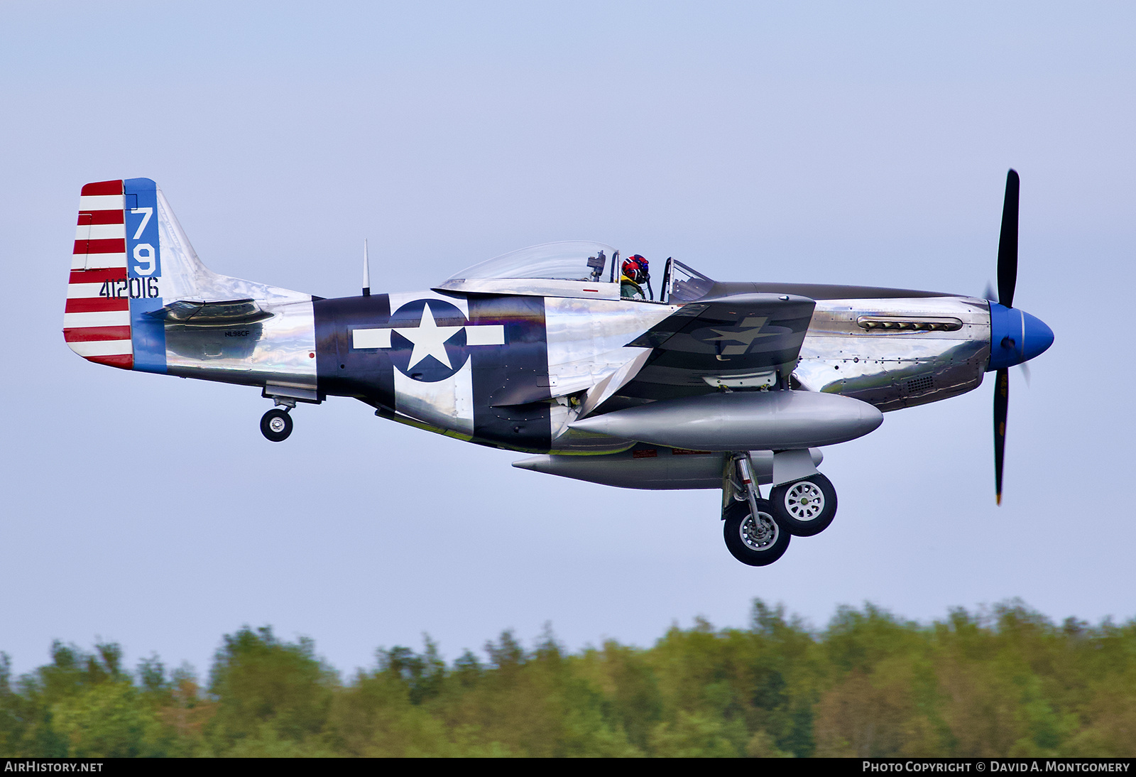Aircraft Photo of N98CF / NL98CF / 412016 | North American P-51K Mustang | USA - Air Force | AirHistory.net #844837