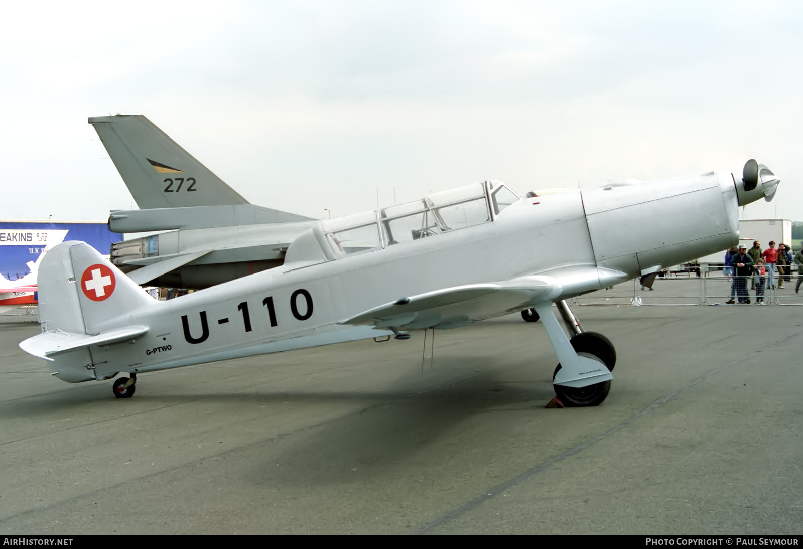Aircraft Photo of G-PTWO / U-110 | Pilatus P-2-05 | Switzerland - Air Force | AirHistory.net #844845