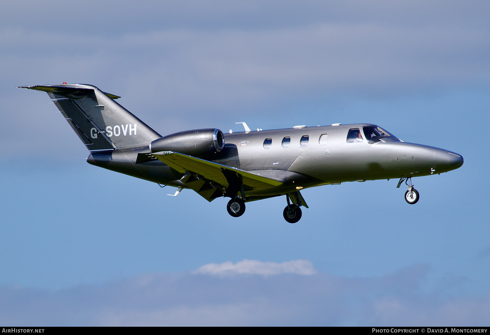 Aircraft Photo of G-SOVH | Cessna 525 CitationJet CJ1+ | AirHistory.net #844851