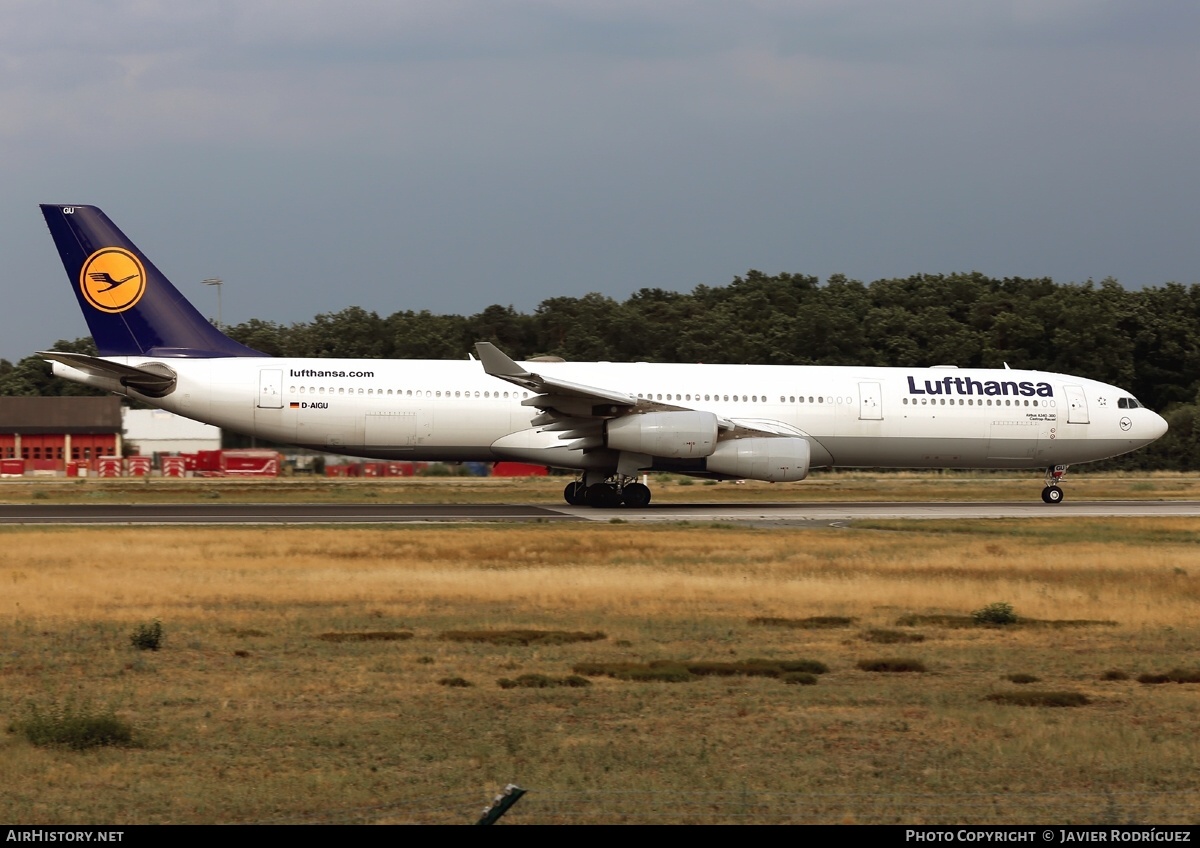 Aircraft Photo of D-AIGU | Airbus A340-313 | Lufthansa | AirHistory.net #844854