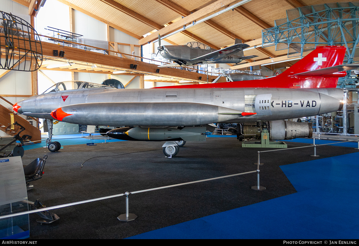 Aircraft Photo of X-HB-VAD | FFA P-16 MkIII | Switzerland - Air Force | AirHistory.net #844867
