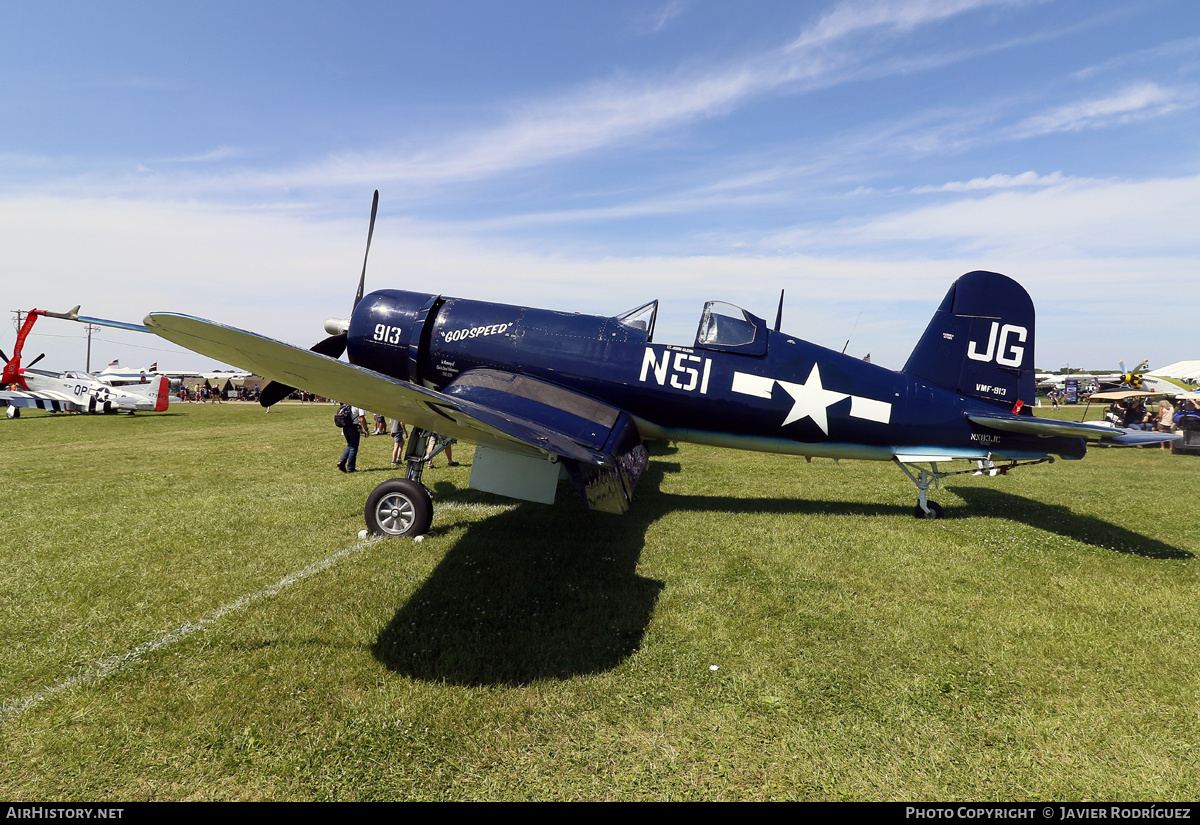 Aircraft Photo of N83JC / NX83JC | Goodyear FG-1D Corsair | USA - Navy | AirHistory.net #844870