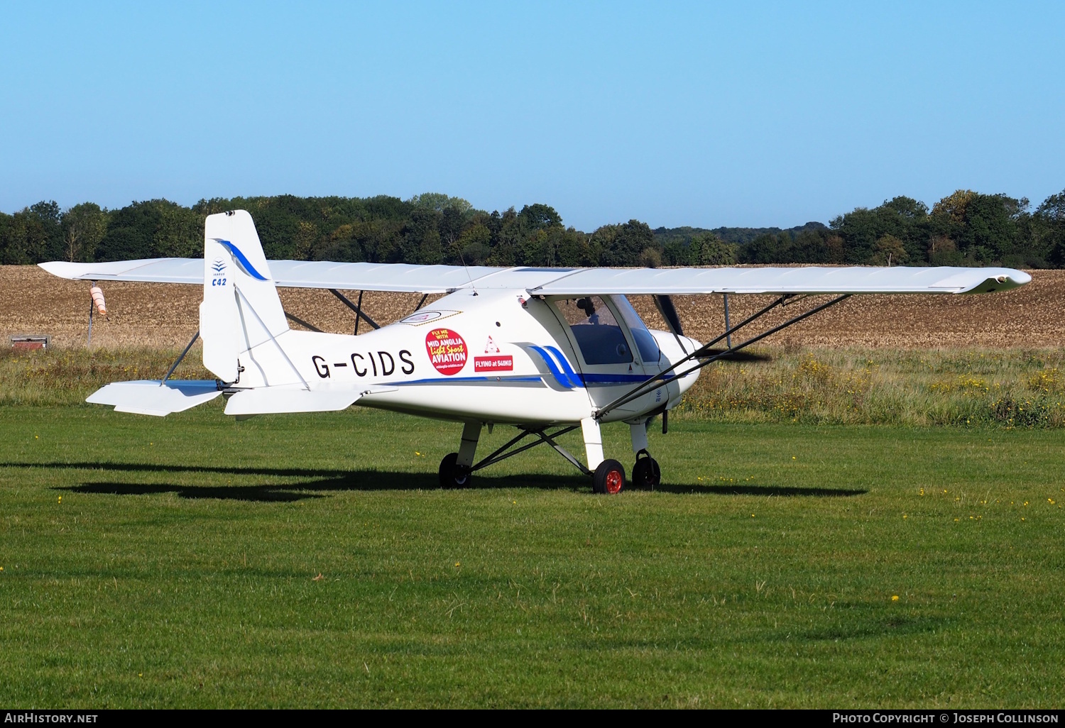Aircraft Photo of G-CIDS | Comco Ikarus C42-FB100 Bravo | AirHistory.net #844888