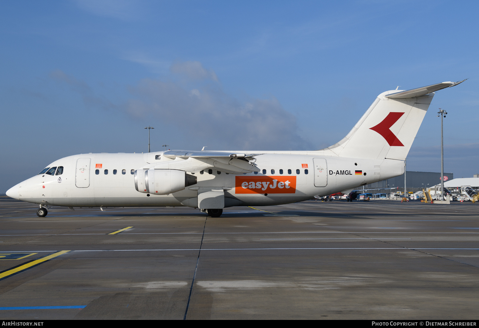 Aircraft Photo of D-AMGL | British Aerospace BAe-146-200 | EasyJet | AirHistory.net #844900