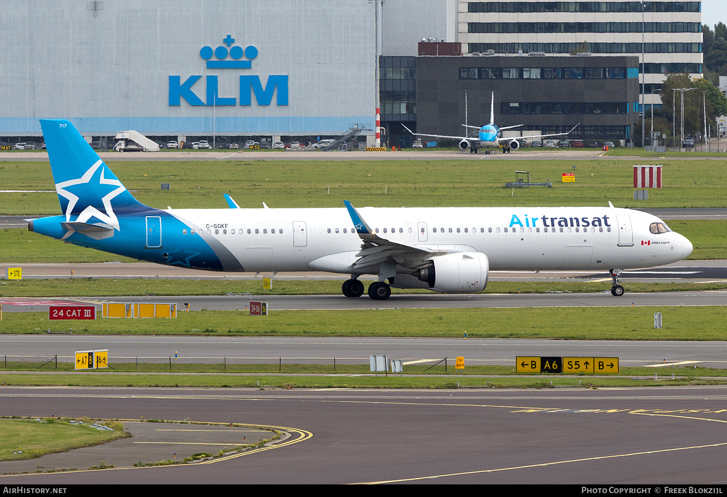 Aircraft Photo of C-GOKF | Airbus A321-271NX | Air Transat | AirHistory.net #844911