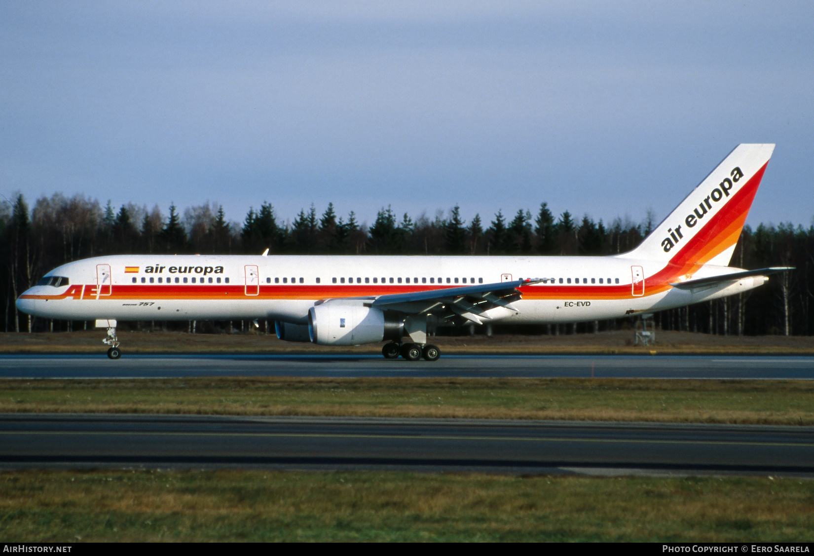 Aircraft Photo of EC-EVD | Boeing 757-236 | Air Europa | AirHistory.net #844914