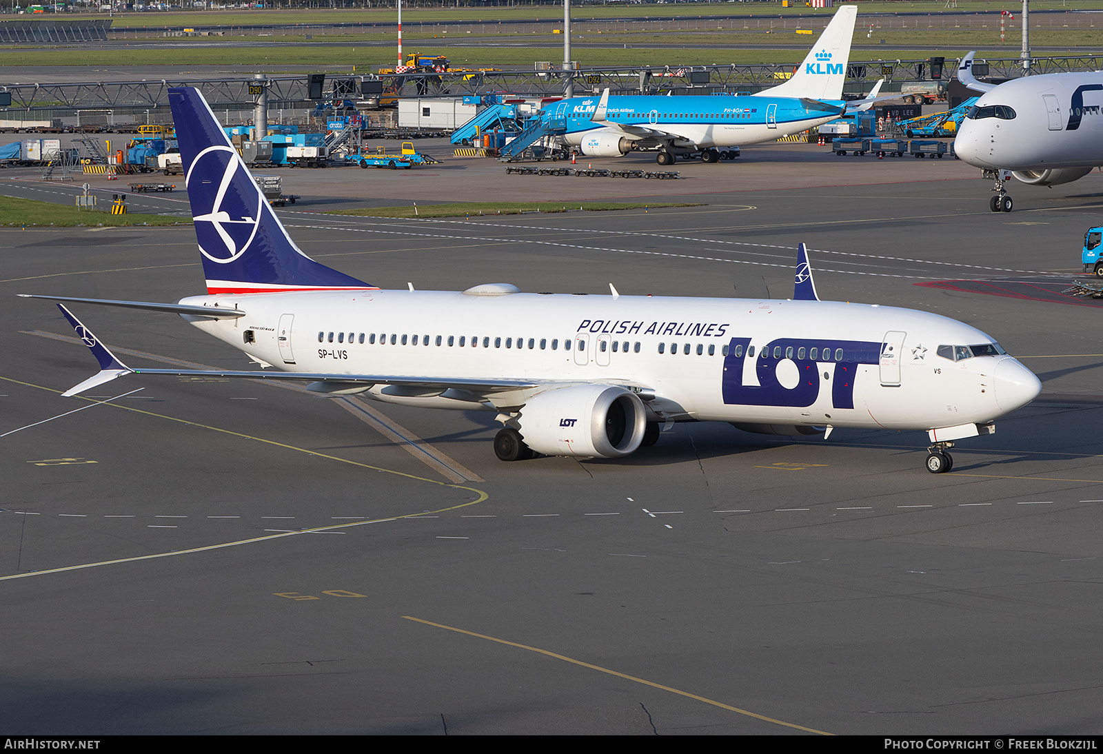Aircraft Photo of SP-LVS | Boeing 737-8 Max 8 | LOT Polish Airlines - Polskie Linie Lotnicze | AirHistory.net #844919