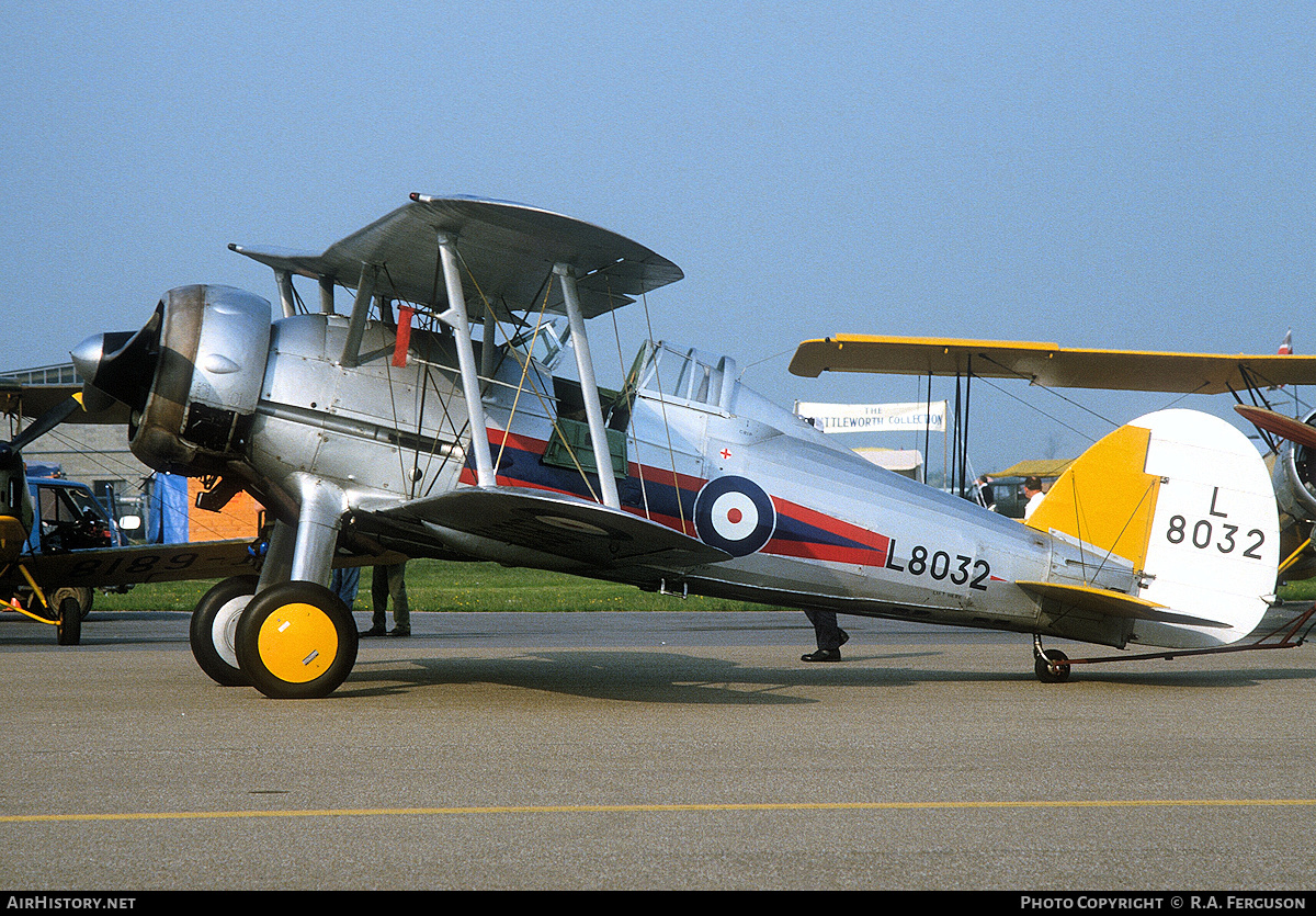 Aircraft Photo of G-AMRK / L8032 | Gloster Gladiator Mk1 | UK - Air Force | AirHistory.net #844942